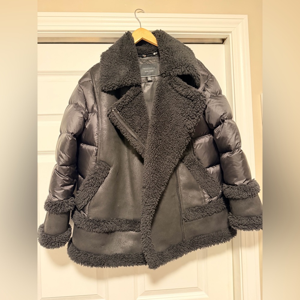 Sanctuary Black Teddy Jacket